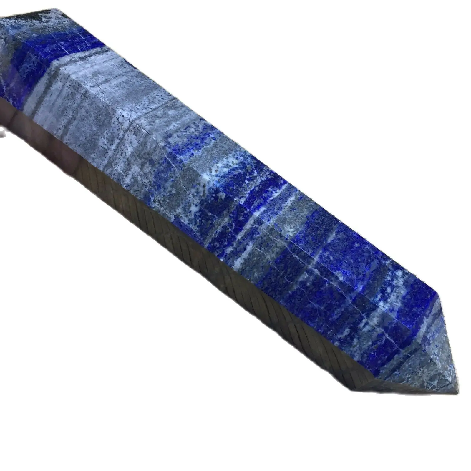 

Natural Rock Lapis Lazuli Quartz Crystal Stone Point Healing Wand Obelisk