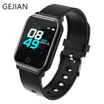 

GEJIAN Smart Watch Woman Men Sports Smart Bracelet IP67 Waterproof Watch Blood Oxygen Heart Rate Monitor For Android ios