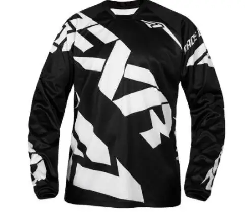 nuevas camisetas de moto cicleta moto XC moto cicleta GP bicicleta de montaina para FXR Jersey de moto cross XC BDH MTB ca - Цвет: Черный