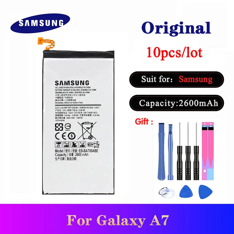 2600mAh Accu Batterie Original Samsung Akku EB-BA700BE für Galaxy A7 2015