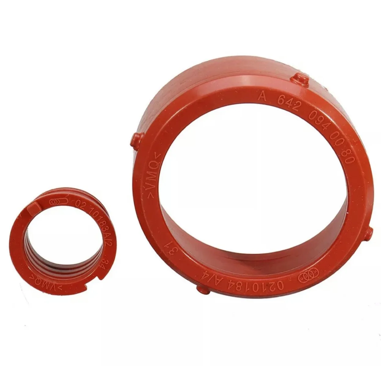 KIMISS Car Turbo Intake Seal & Engine Breather Seal Kit for Benz OM642 Engines OE A6420940080 