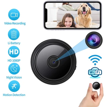 

Wireless Nanny camera 1080P WIFI Mini Camera P2P IP/AP Security micro camera with Night Vision Motion Sensor support Remote view