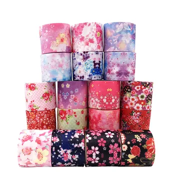 

5Yards/Roll Ribbed ribbon Wedding Decoration Birthday Gift Box Wrapping DIY Handmade Crafts Materials Girl hair ribbon 25/38 mm