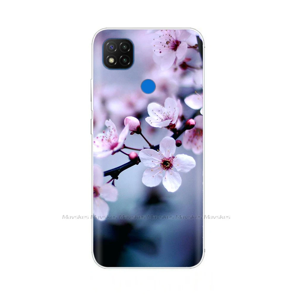 case for xiaomi For Xiaomi Redmi 9C NFC Case Soft TPU Silicon Phone Back Cover for Redmi 9C Case redmi9c 9 C Printed Etui Bumper Fundas Coque xiaomi leather case chain Cases For Xiaomi