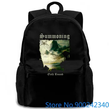 

SUMMONING - Oath Bound 5 Black metal black Base women men backpack laptop travel school adult student