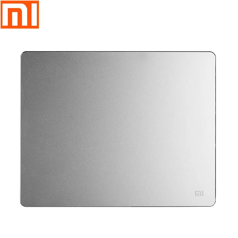 Оригинальный металлический алюминиевый коврик для мыши xiaomi Жесткий Гладкий