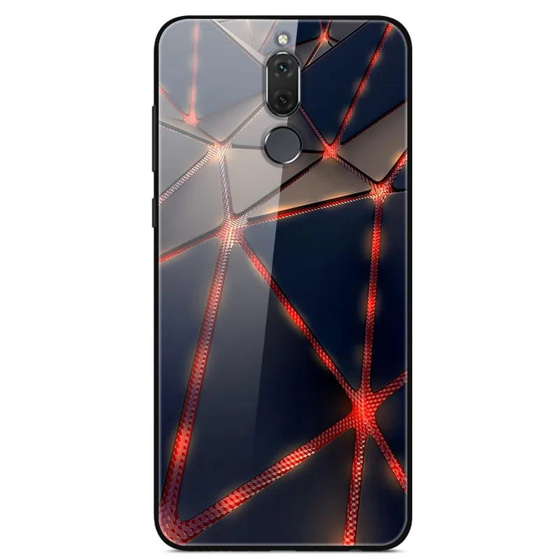 Для huawei mate 10 Lite чехол для телефона, закаленное стекло, жесткие чехлы для huawei Nova 2i чехол mate 10 Lite 10 Lite Nova2i, мягкий бампер - Цвет: 4