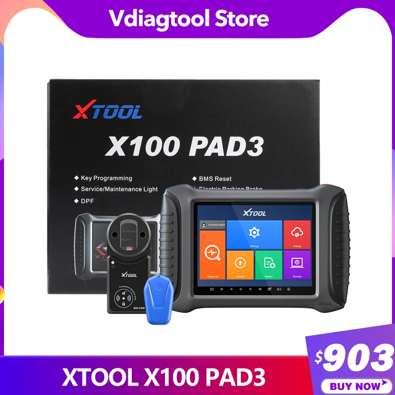 XTOOL X100 PAD3 автоматический Ключ Программист PAD Elite Obd2 Диагностический одометр