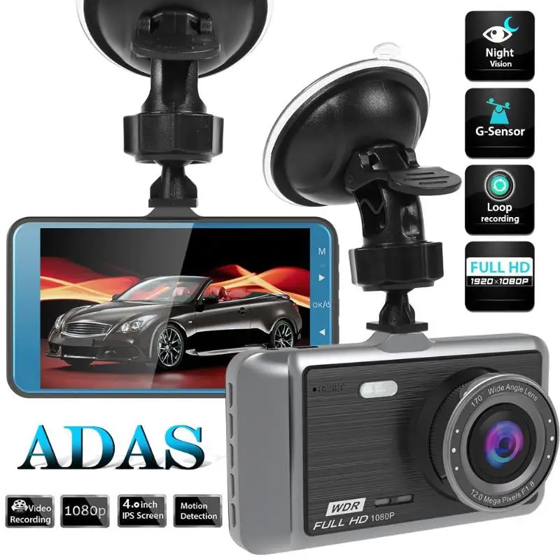 Anytek A60 Автомобильная dvr камера HD 1080P Dashcam LDWS Starlight ночное видение