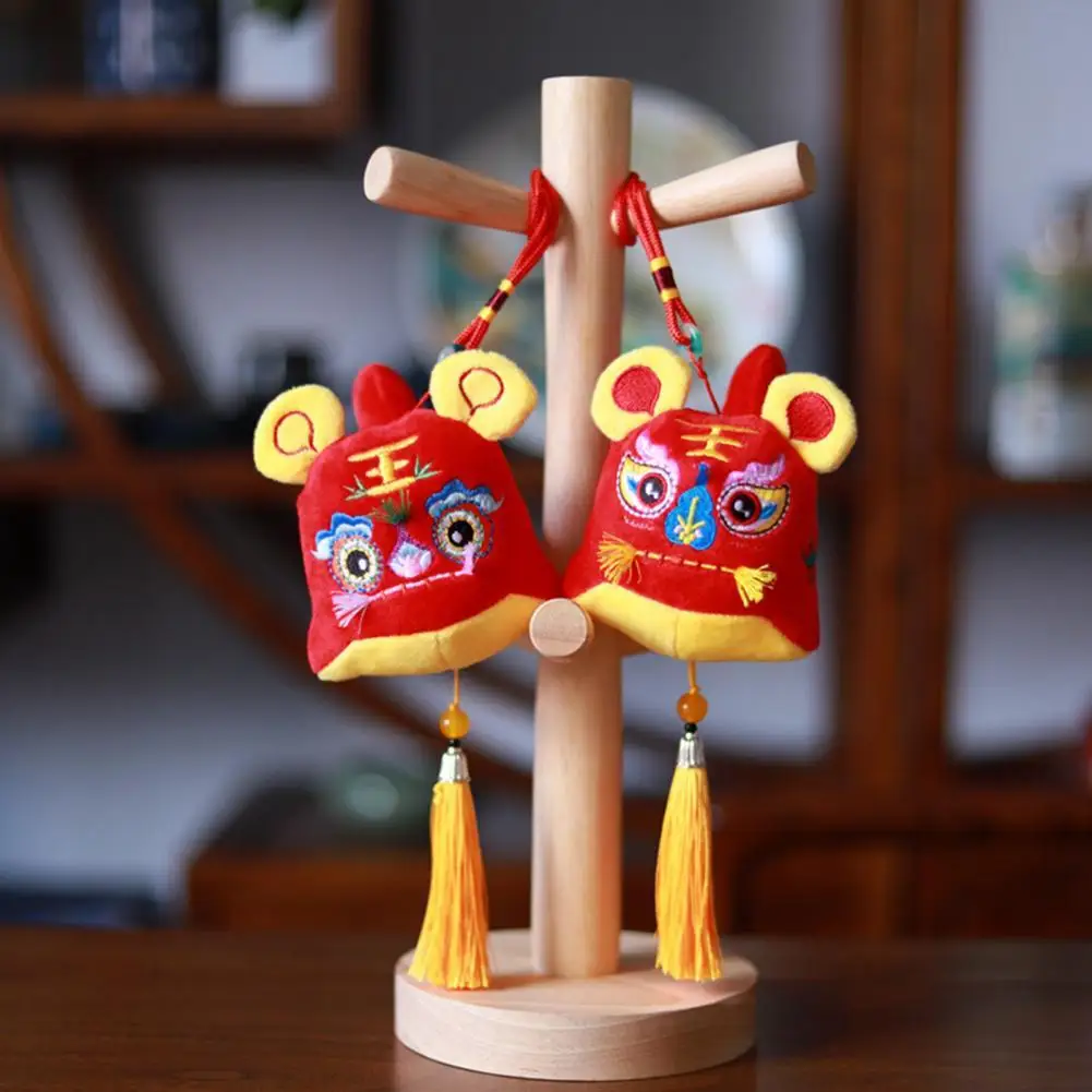 

2022, кукла-талисман с тигром, праздничный коллекционный Новогодний подарок, коллекция с китайским знаком зодиака, тигр, плюшевый кулон для де...