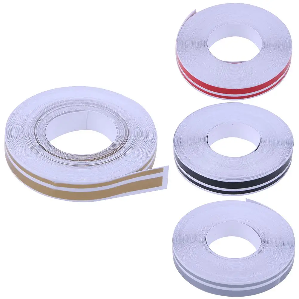 Клейкая лента в полоску наклейка с двойной линией виниловые рулоны декоративная