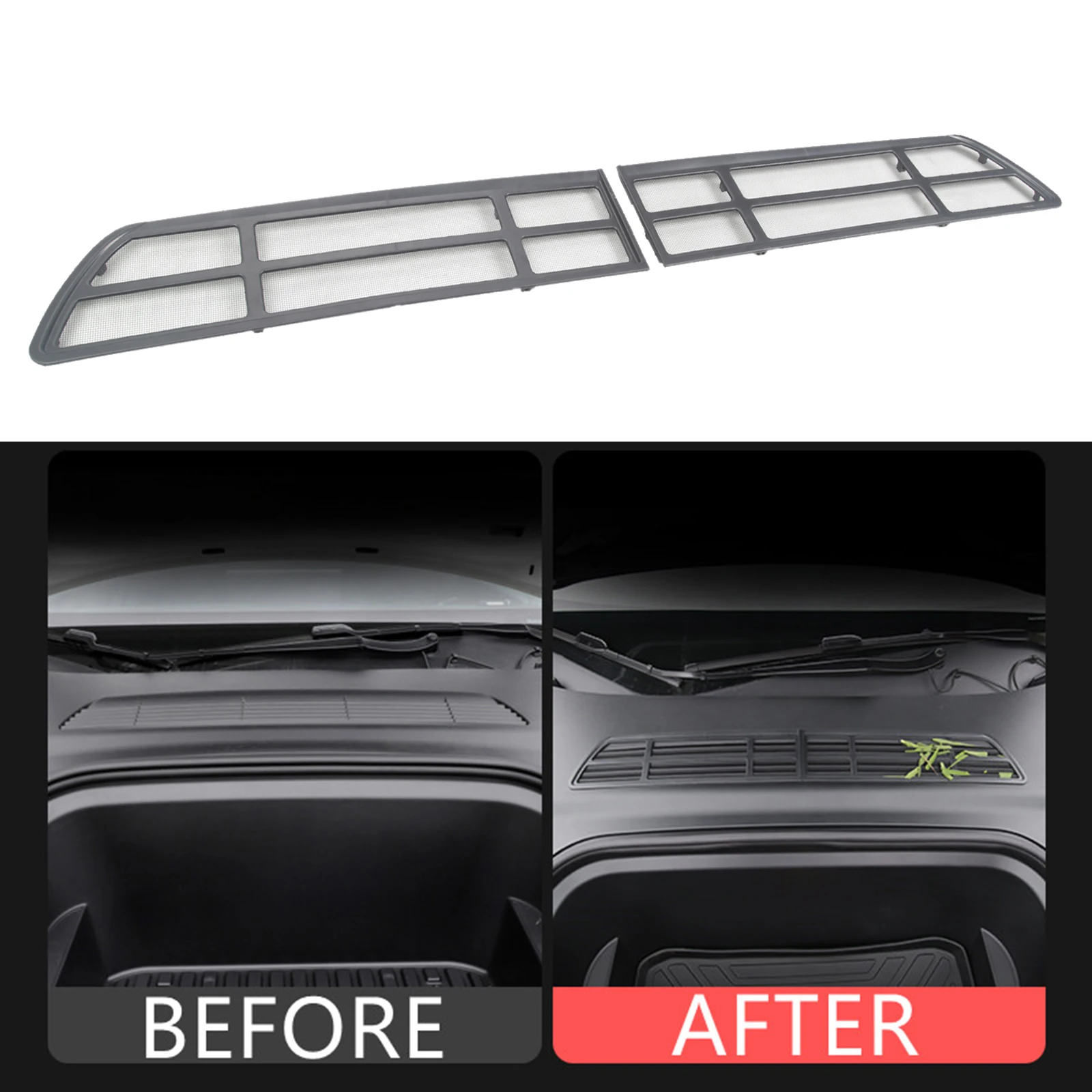 best wax for black cars Air Vent Intake Protection Cover for Tesla Model Y ,Easy to Install, Lightweight waters car wash