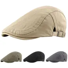 Новинка, трендовая Повседневная хлопковая кепка унисекс для вождения в гольф, берет таксиста, Регулируемая Кепка Newsboy, аксессуар для декора одежды, подарок