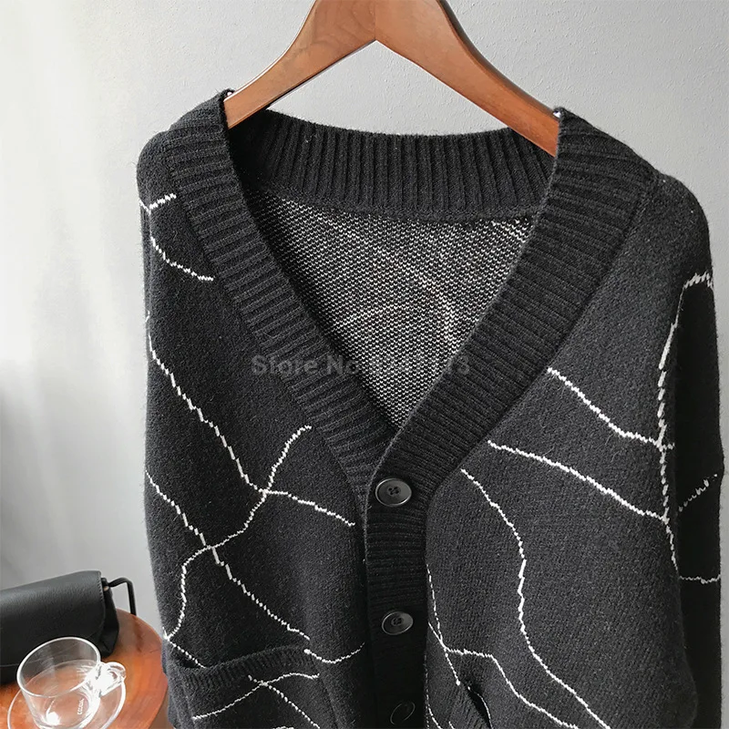 Женское Пончо длинный рукав свободный стиль Вязаный однобортный свитер на одной пуговице пальто женские зимние кардиганы длинный свитер джемпер