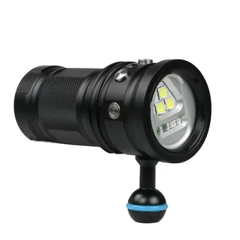 

Underwater Diving Torch 6000LM Camera Flashlight 100M/328ft Waterproof Tactical Lamp LED Light 1PC