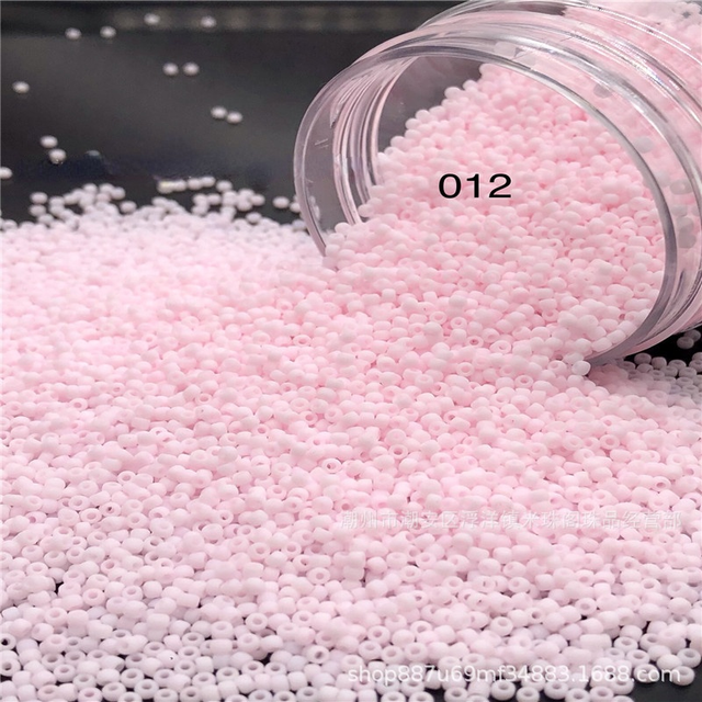 New Super Excellent Rice Beads 2mm Porcelain Beads Macaron Candy Series DIY Collection Beads Weaving Fashion Accessories