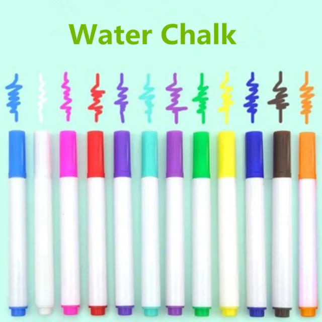 1 Set Portable Soft Chalk Drawing Board Baby DIY Drawing Book Coloring Book With Water Chalk