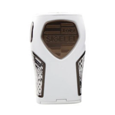 White Gun Metal Электронная сигарета Sigelei Vape Top1 Sigelei Топ 1 230 Вт коробка мод с P9 Sub Ом бак 2 мл/RDA комплект на 18650 батарея испаритель - Цвет: White Gun Metal