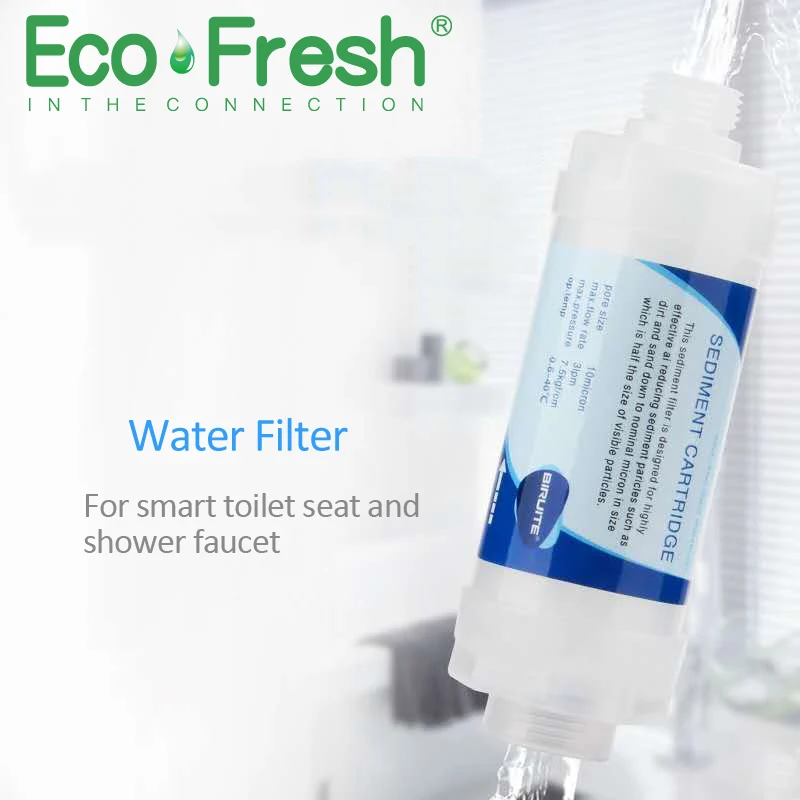 Фильтр для воды ecoofresh умного сиденья унитаза умный смеситель туалета и душа