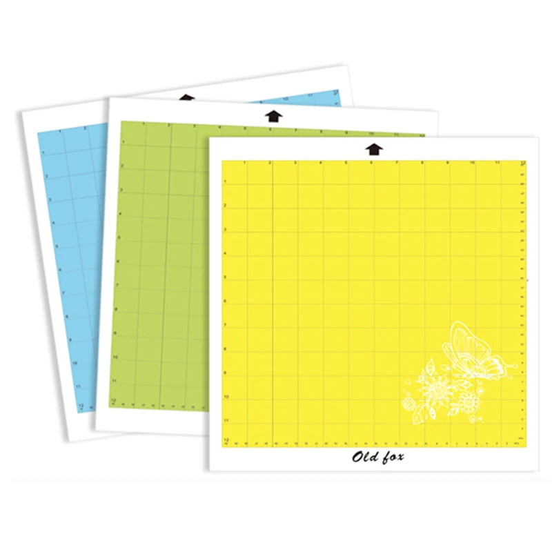 3pcs1" x 12" три типа стандартного света сильный захват режущий коврик с двойной жизни клей технология резак инструменты аксессуары