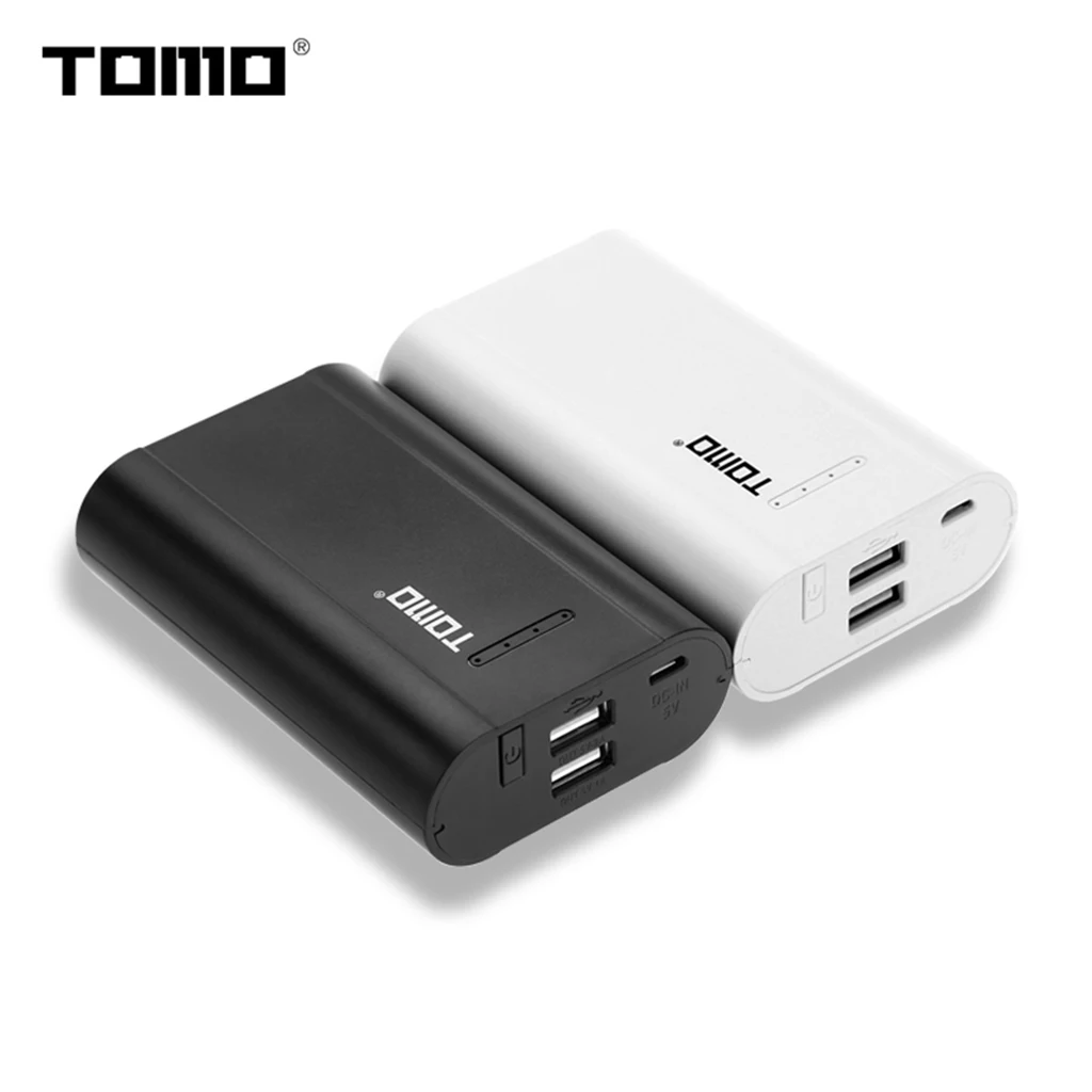 TOMO P3 Dual USB Ports DIY Power Bank Box , 3X 18650 Battery Charger for iPhone, iPad ,HTC,Mobile phone & More