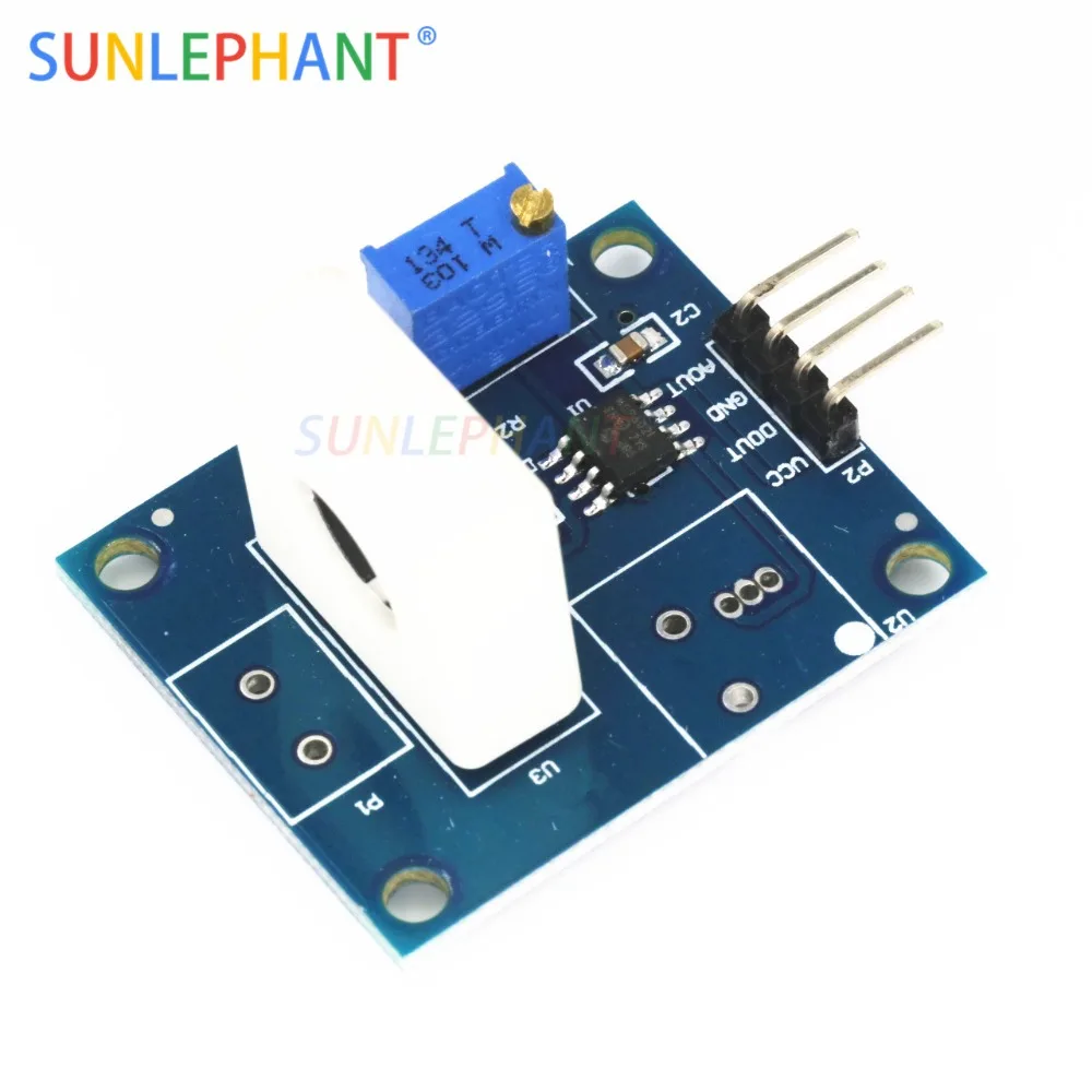 DC 5V WCS1800 Hall Current Detection Sensor Module 35A Precise With