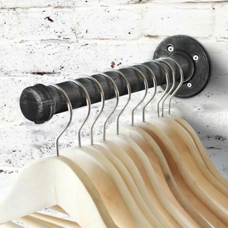 

Shelf Brackets Wall Mounted Pipe Industrial Steampunk Display Placing Furniture Cupboard Shelving Storage Holder