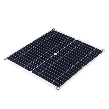 

25w semi-flexible solar panel power board outdoor travel camping mobile phone charger Monocrystalline silicon solar panel