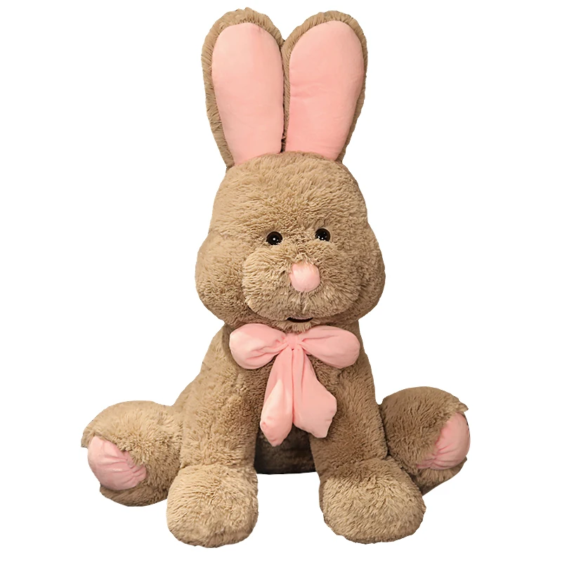Giant Lovely Rabbit Plush Toy Soft Cartoon Animal Big Ear Bunny Doll Stuffed  Baby Accompany Pillow Kawaii Birthday Gifts - Stuffed & Plush Animals -  AliExpress
