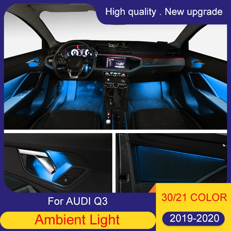 hungersnød Tage en risiko Trolley 32/21 Color led Ambient light Lamp Fit For AUDI Q3 2013-2020 Atmosphere  Advanced Light Decoration lamp