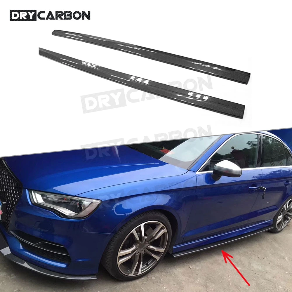 AME MOTORSPORT Carbon Fiber Side Skirts for Audi A3 Sedan 4-Door main image 0