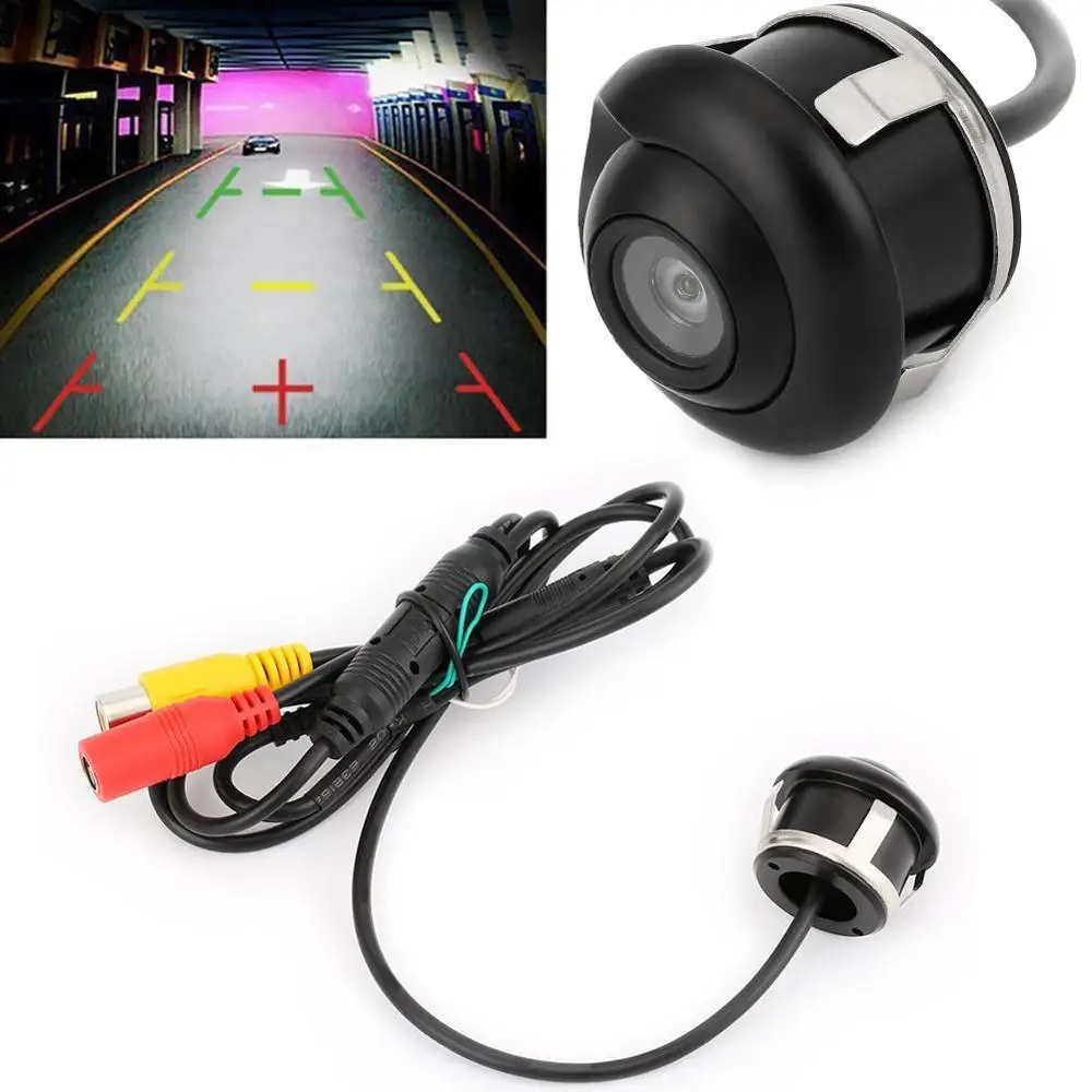 

High Quality NEW Front View Side Reversing Backup Camera CCD HD Night Vision 360 Degree For Car Rear View Camera Front Camera