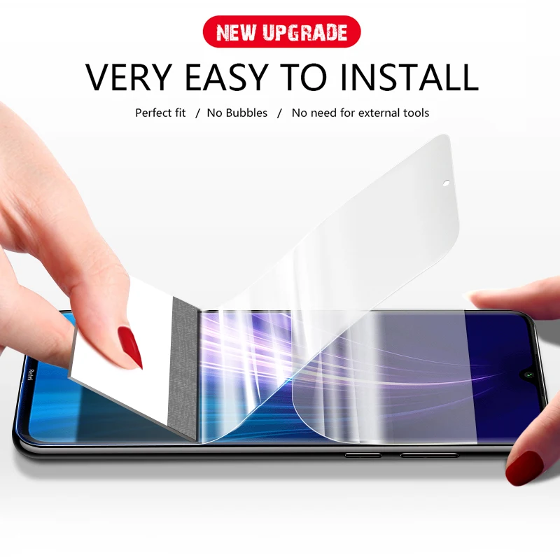 CHYI 3D изогнутая пленка для Xiao mi Red mi Note 8 pro Защитная пленка для экрана Note8 Explorer полное покрытие Гидрогелевая пленка mi 9 Pro 5G не стекло