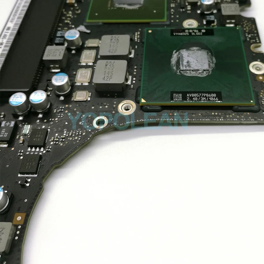 Оригинальный P8600 2 4 ГГц Материнская плата для ноутбука Macbook 13 &quotA1342 материнскую