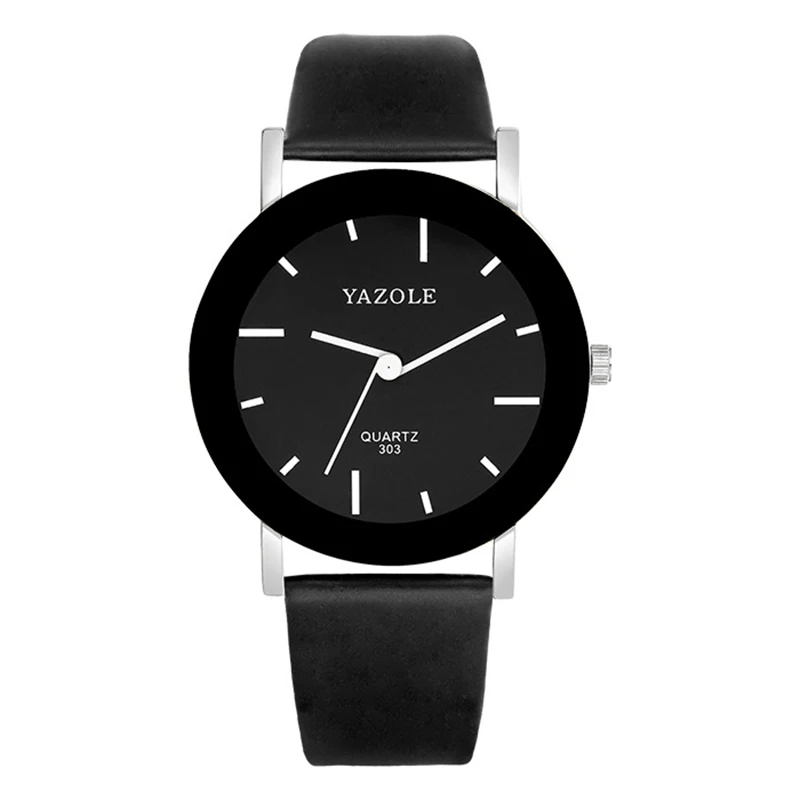Relogio Feminino часы для женщин модные женские кварцевые часы Yazole Студенческая девушка часы Простой дизайн наручные часы montre femme часы