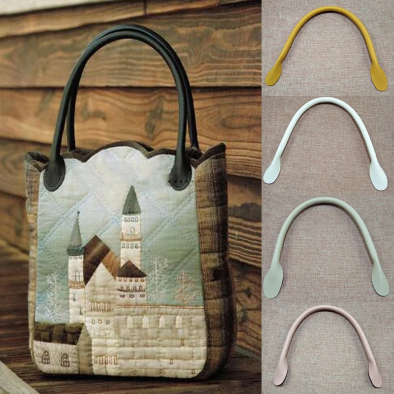 Belt-Strap Handles-Accessories Pu-Handbag-Bag Obag Bags Solid-Bag New DIY Round Ear 