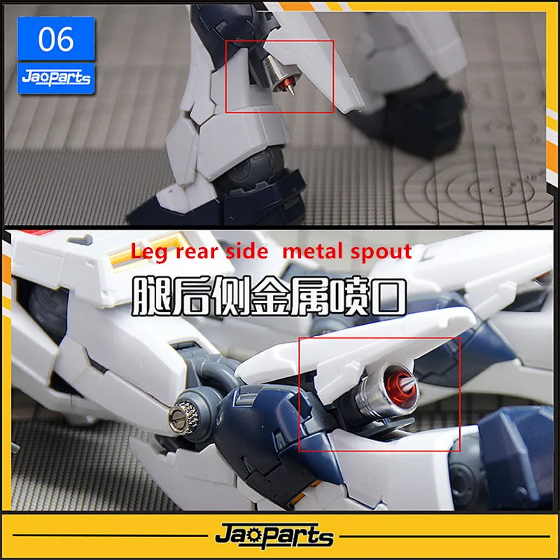 JAOparts металлические модифицированные части набор для Bandai RG 1/144 RX-93 Nu V Gundam DJ041