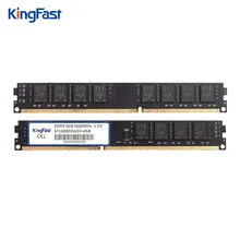 KingFast – mémoire de serveur d'ordinateur de bureau, modèle DDR3, capacité 4 go 8 go, fréquence d'horloge 1600MHz, Ram, DIMM, tension 1.5V, broches 240pin