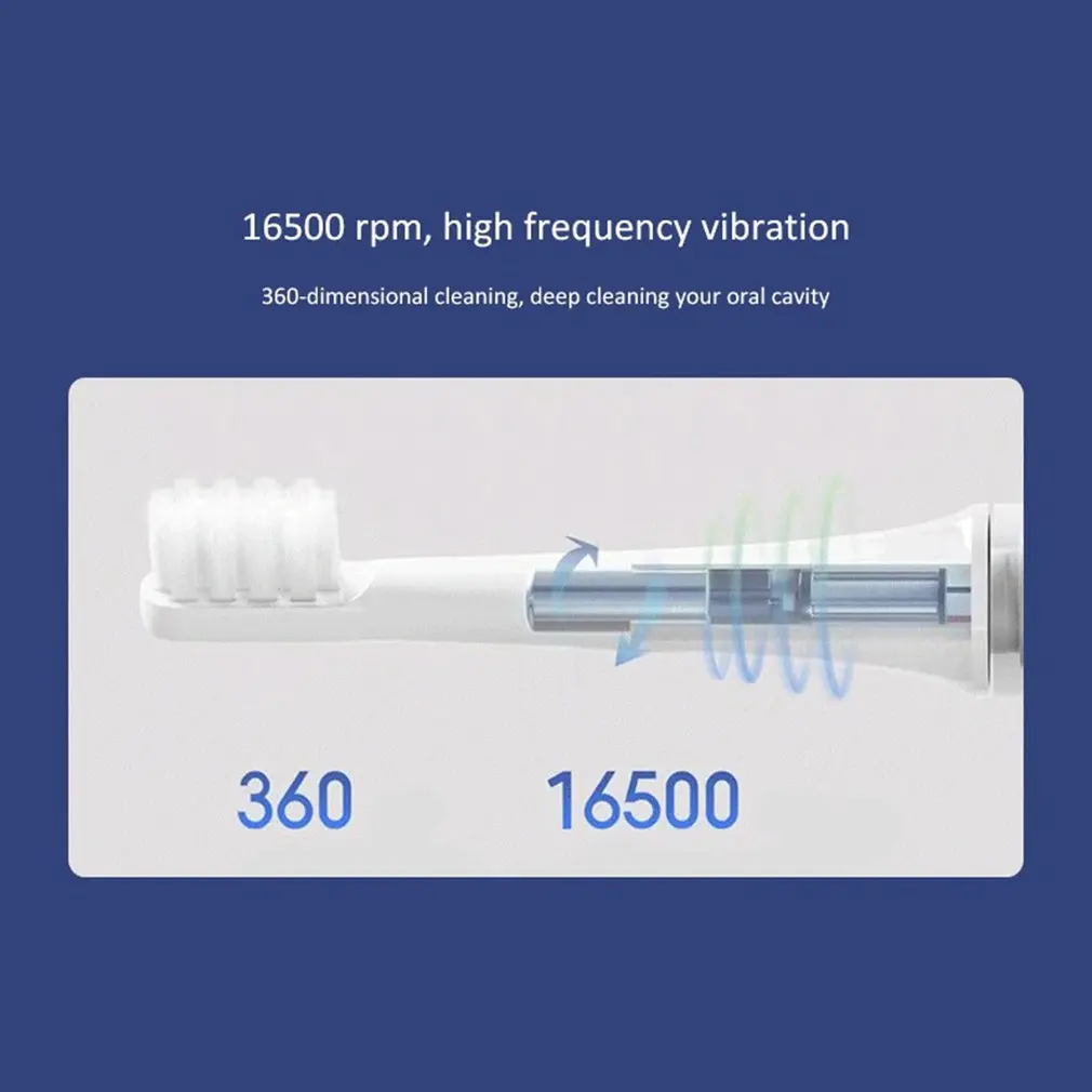 T100 Sonic Electric Toothbrush Lightweight 46G Portable Sonic Rechargeable Toothbrush Best Gift T100 Sonic Electric Toothbrush Lightweight 46G Portable Sonic Rechargeable Toothbrush Best Gift