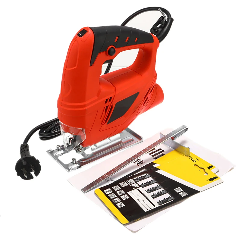 

Multifunctional Jigsaw Electric Saws 710W Jig Saw 6 Variable Speed Electric Saw With 10 Pieces Blade For Woodworking Power Tool