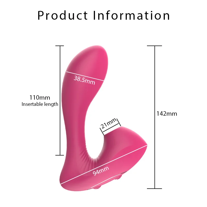 New Sucking Vibrator Sex Toys for Woman Female G Spot Clitoris Stimulator Silicone Vibrators for Women