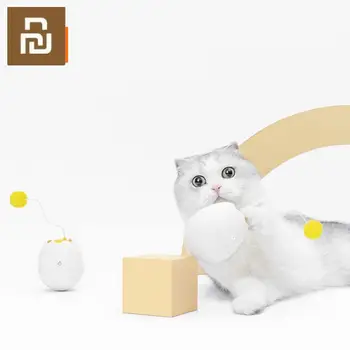 

Youpin FURRYTAIL Electronic Motion Cat Toy Interactive Cat Teaser Fun Shaped Toys Flutter Rotating Interactive Puzzle Pet