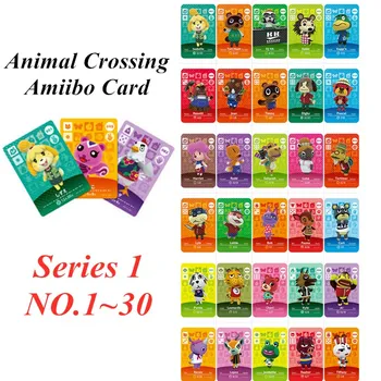 

Animal Crossing Card Amiibo NFC Card for nintendo switch NS Games Series 1 (1 to 30)