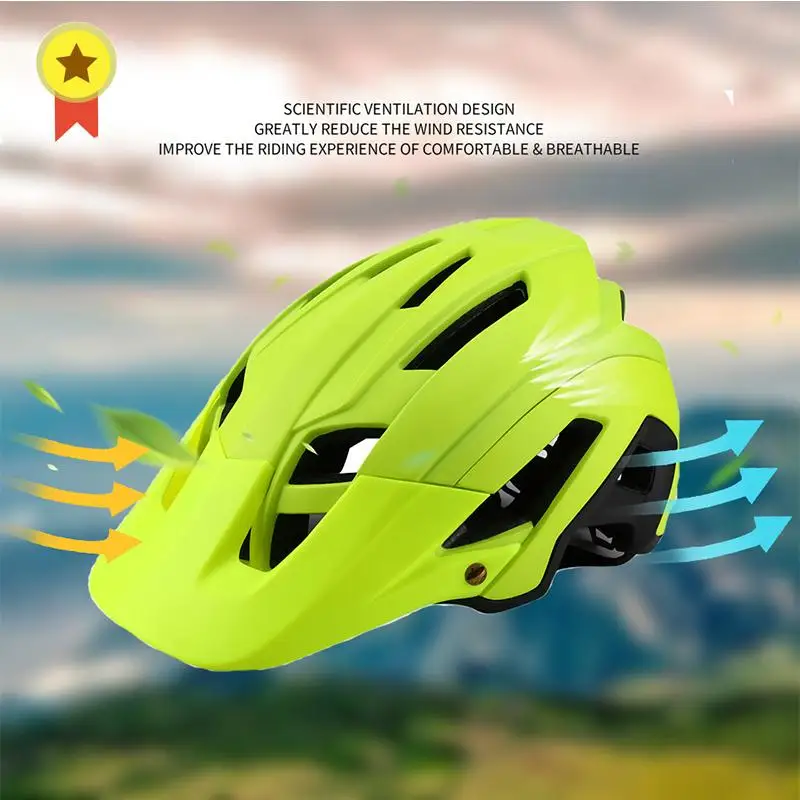 Велосипедный шлем унисекс ультралегкий вентилируемый для езды на открытом