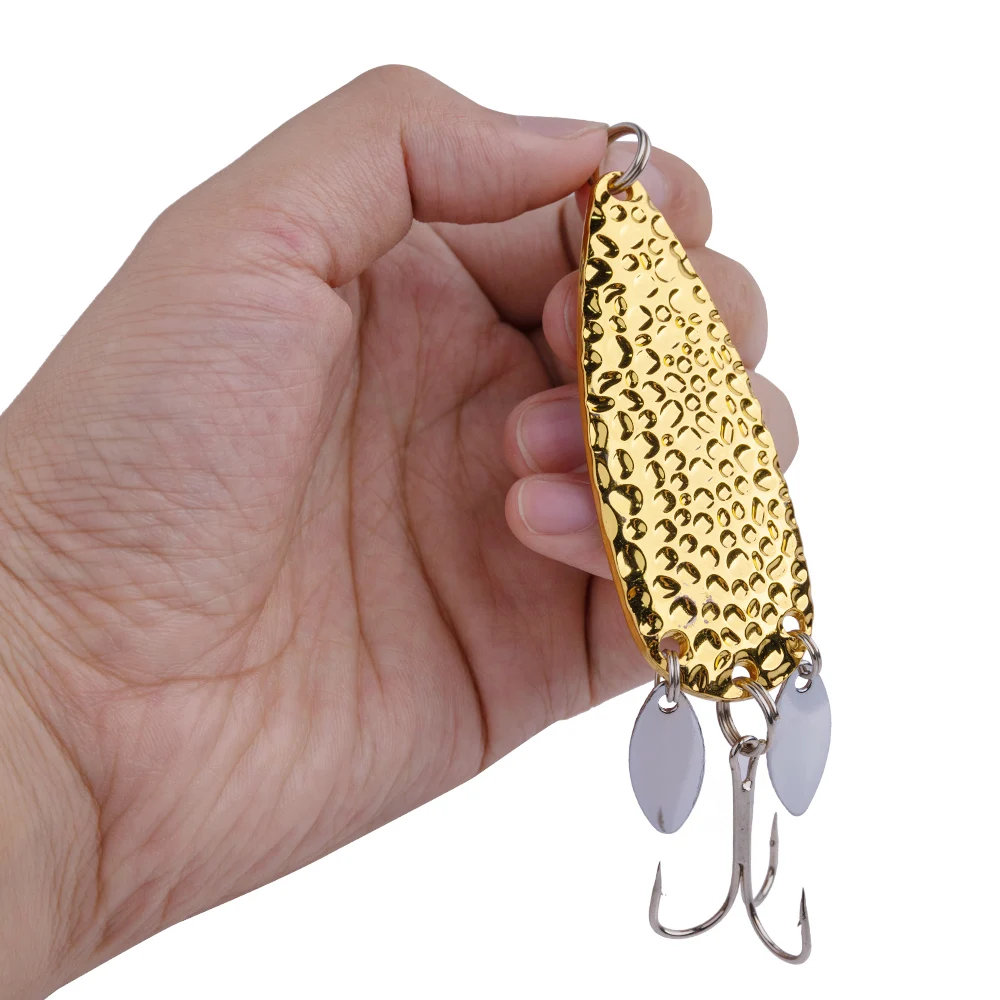 spinnerbait fishing lure spoon artificial bait (4)