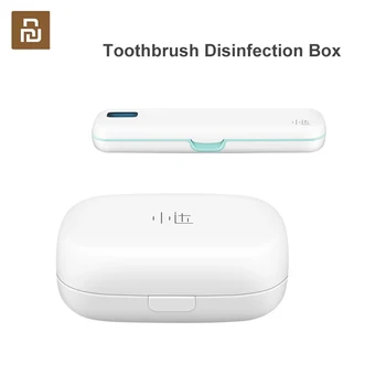 

Youpin Xiaoda Toothbrush Disinfection Box Sterilizer Case UVC Sterilization Antivirus Portable USB Chargeable Smart Home