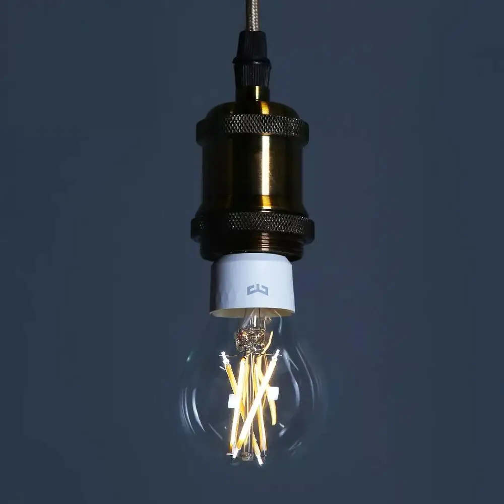 Xiaomi Mijia Yeelight умный светодиодный лампочка накаливания E27 6 Вт шаровые огни WiFi Пульт дистанционного управления работает с умным приложением Mihome Apple Homekit