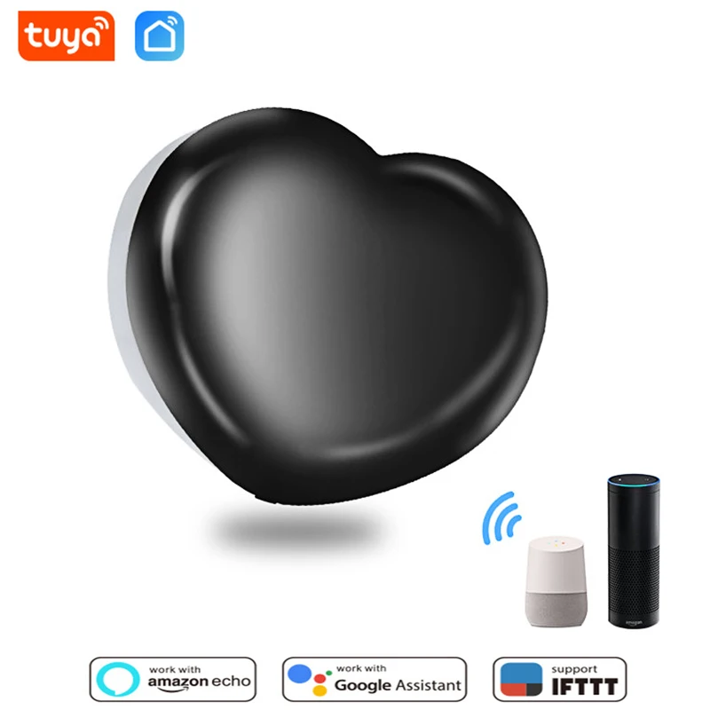 Пульт ДУ Tuya Smart Life ИК Wi-Fi 2 4 ГГц голосовое управление совместим с Alexa Google As |