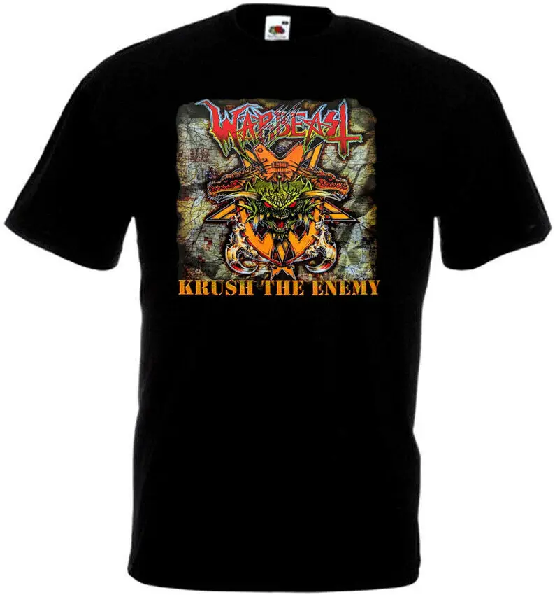 

Warbeast Krush The Enemy V2 T Shirt Black Thrash Heavy Metal All Sizes S 5Xl