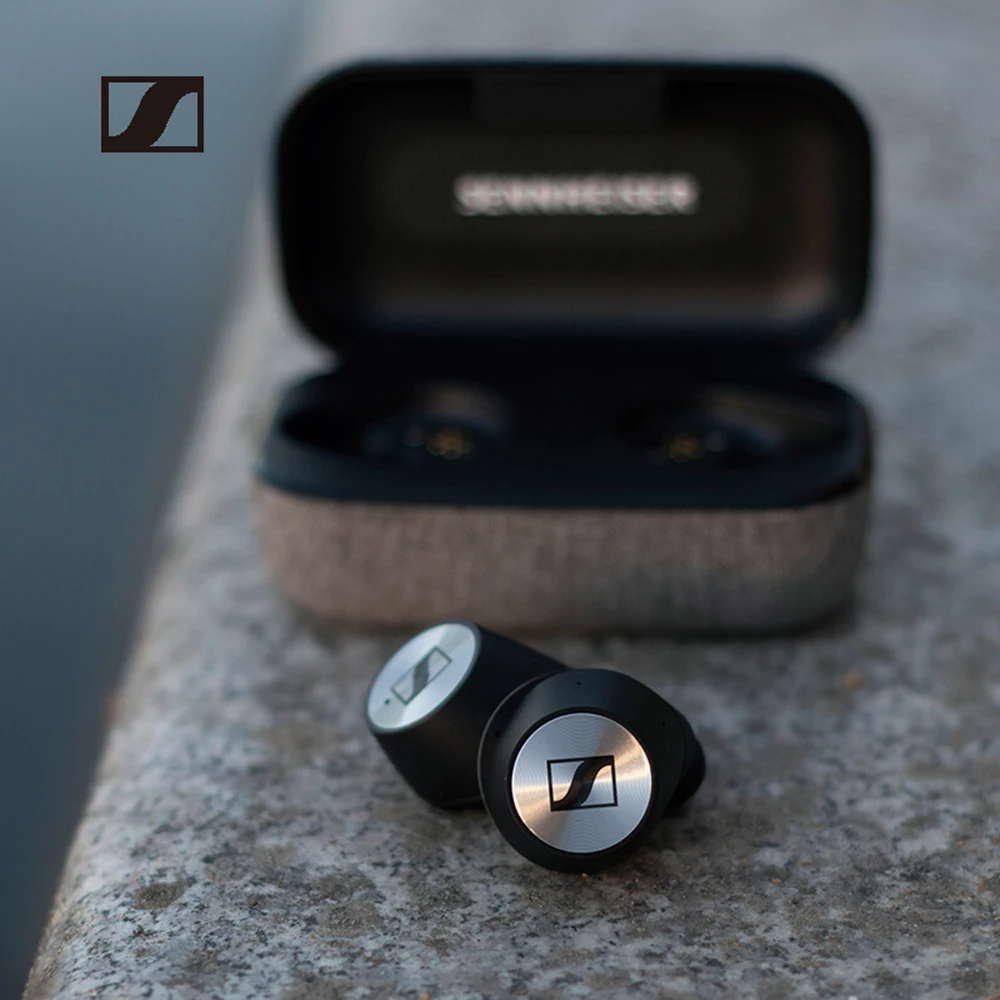 Наушники Sennheiser Momentum True, беспроводные, Bluetooth 5,0, Hi-Fi, музыкальная гарнитура, TWS, наушники с микрофоном, наушники с громкой связью для телефона